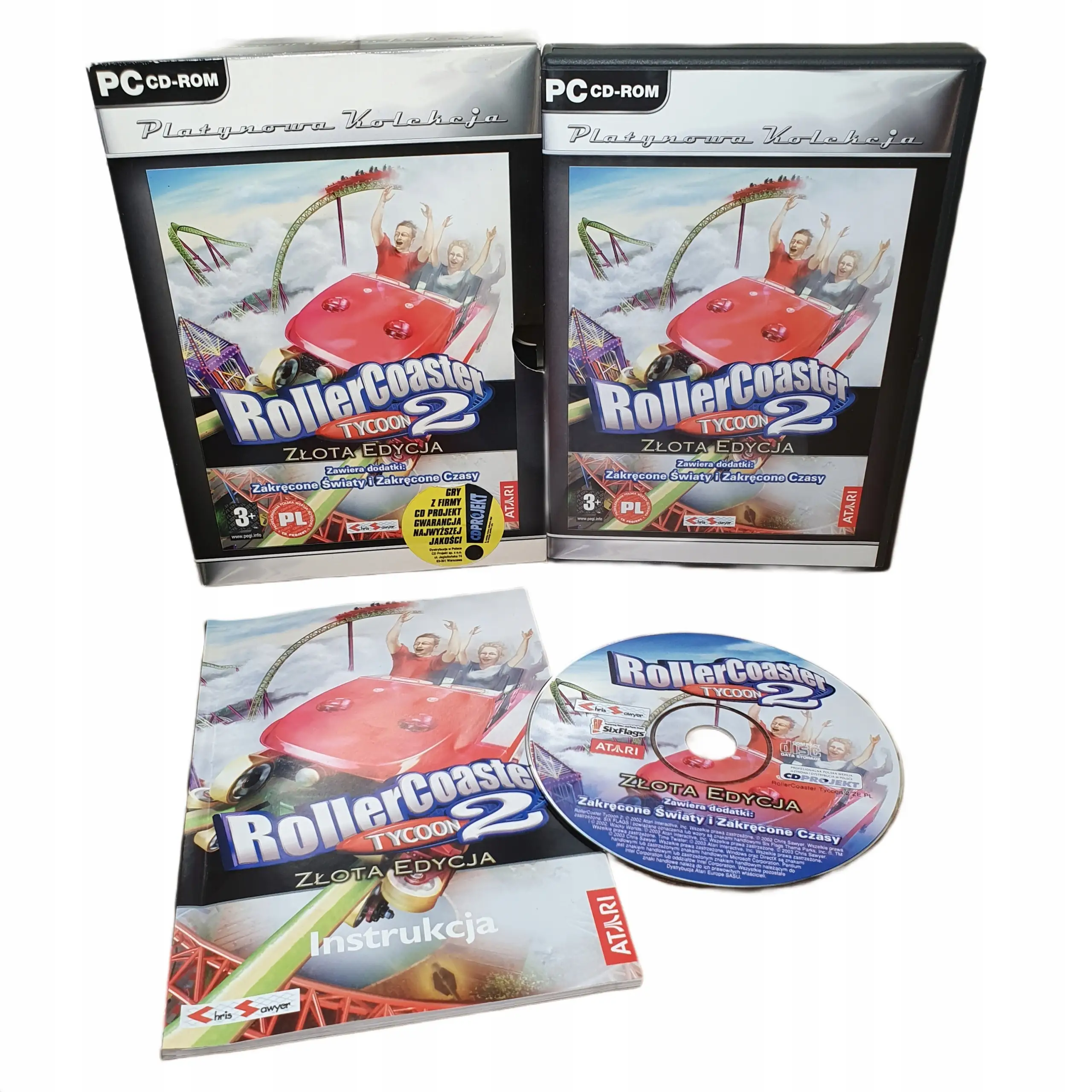 RollerCoaster Tycoon II: Złota Edycja [Platynowa Kolekcja]