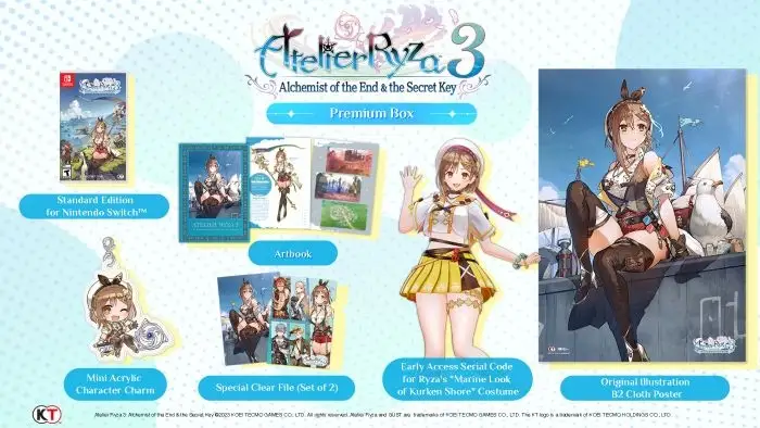Atelier Ryza 3: Alchemist of the End & the Secret Key Premium Box (Nintendo Switch)