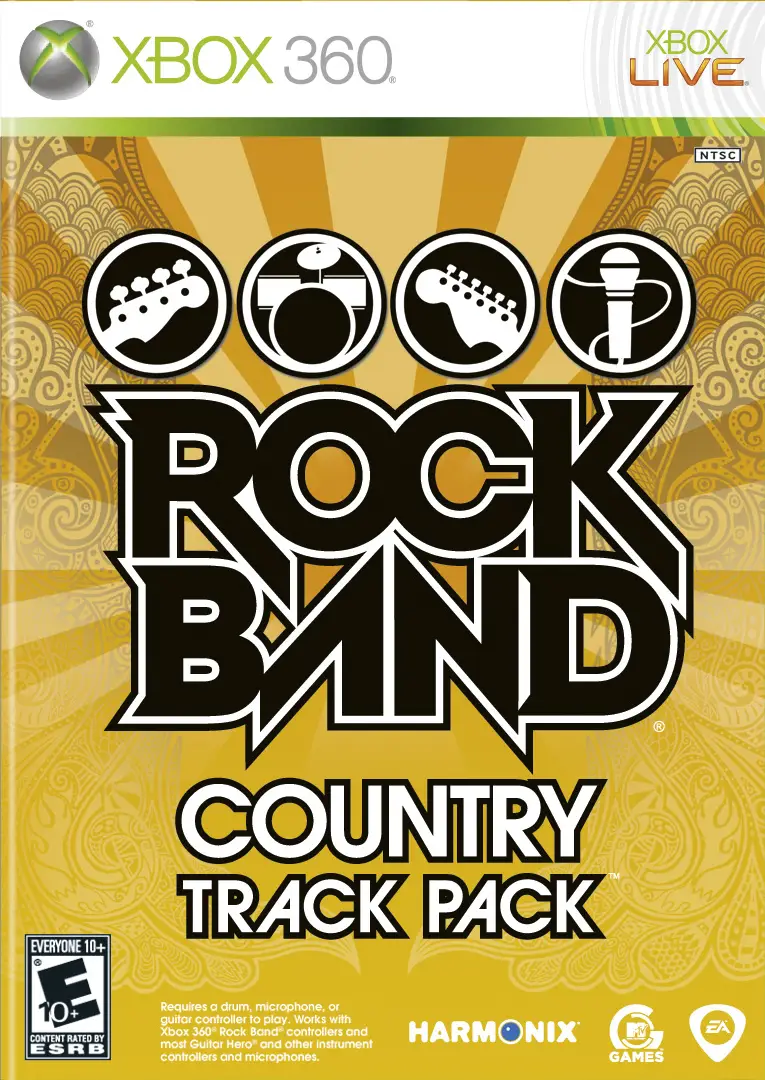 Rock Band Country Track Pack
