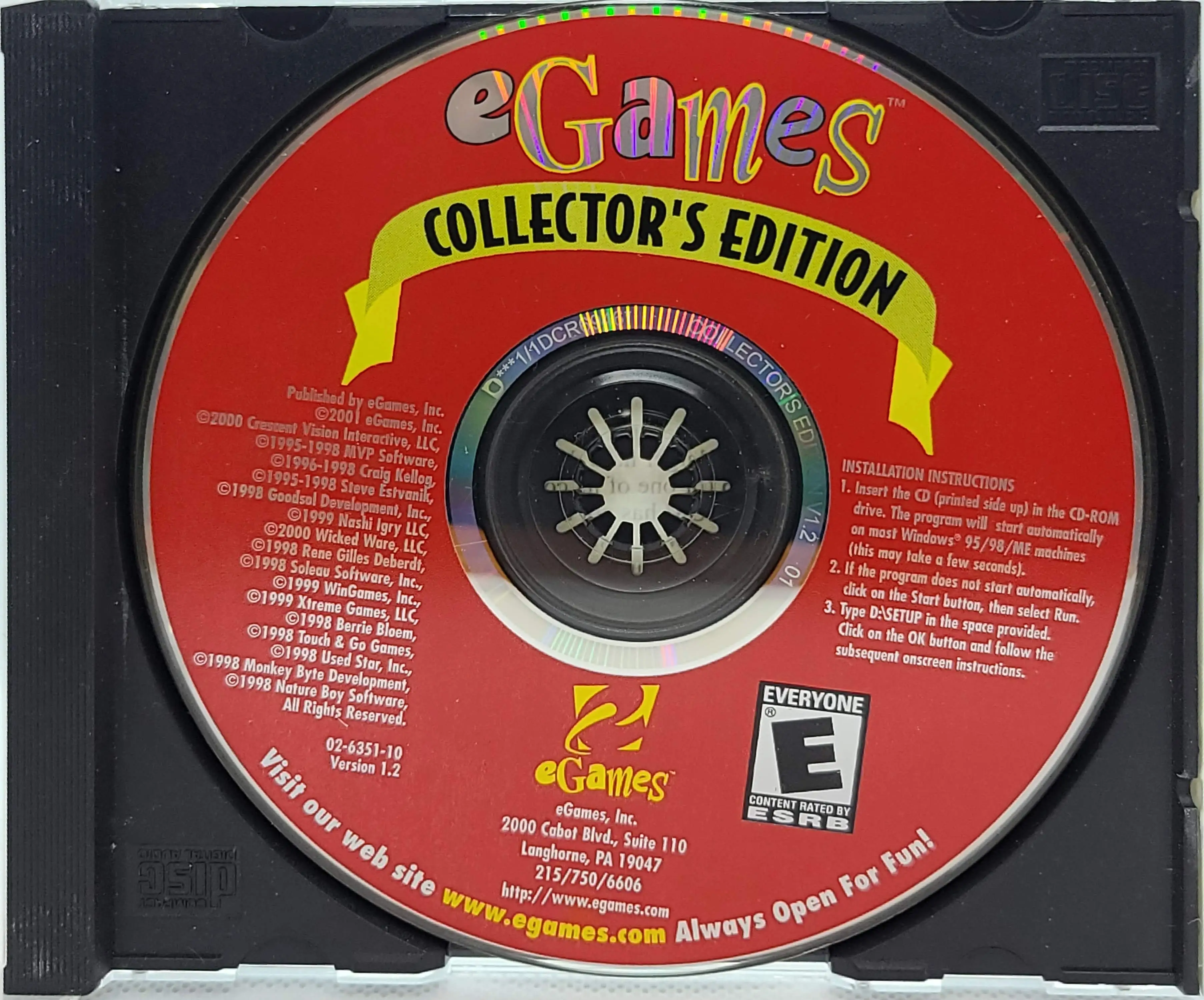 eGames Collector’s Edition