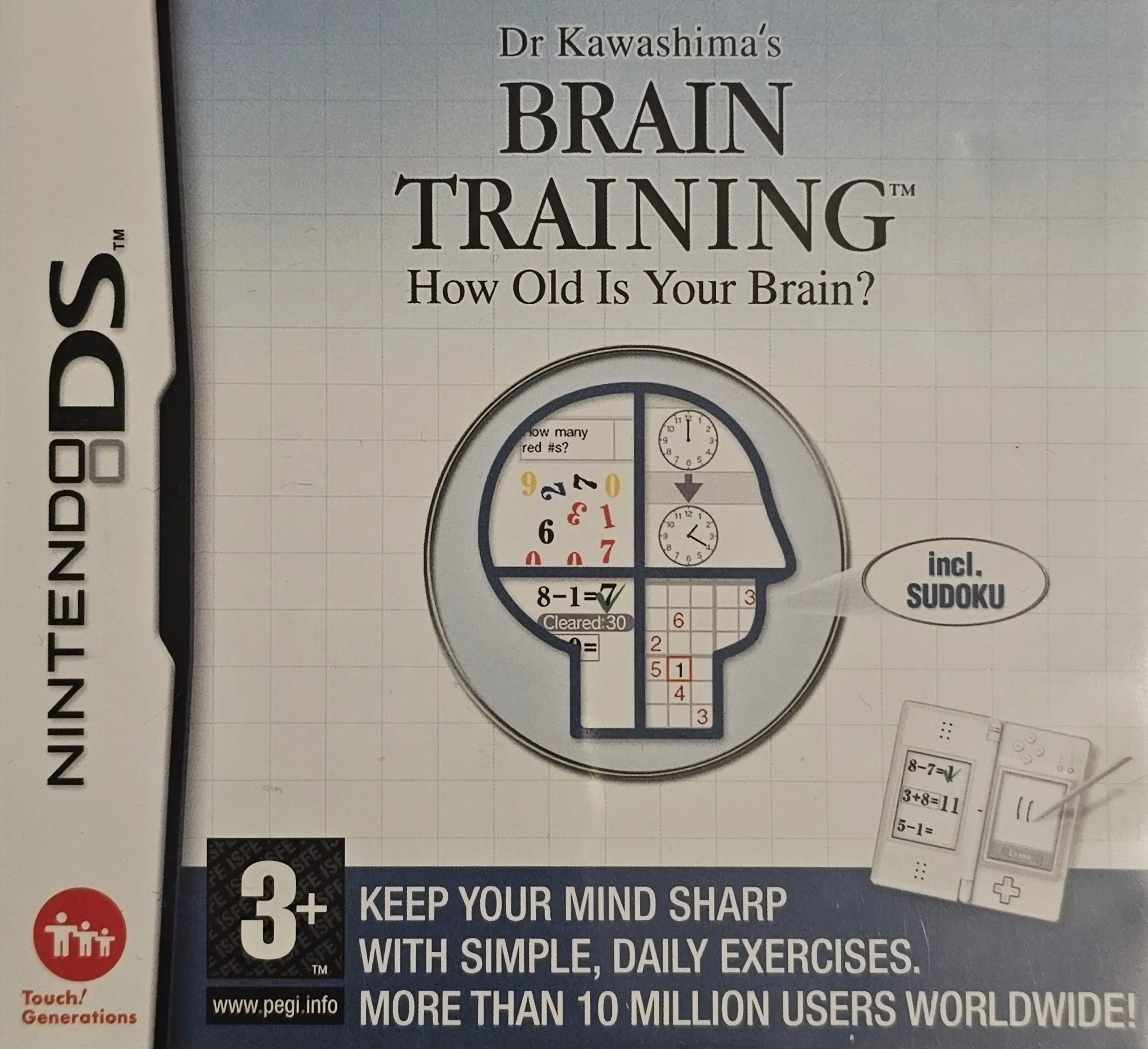Dr. Kawashima's Brain Training: How Old is Your Brain