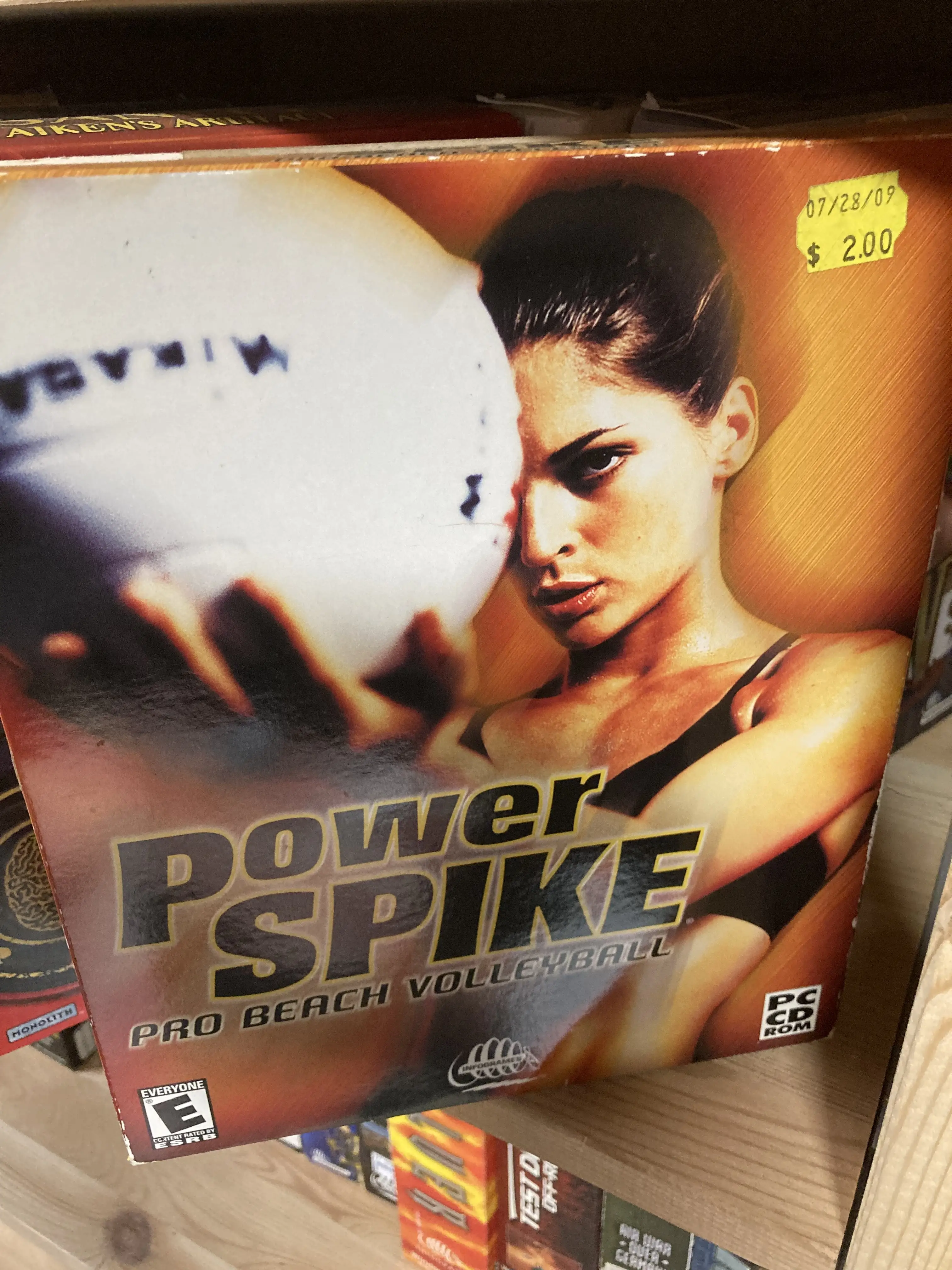 Power Spike Pro Beach Volleyball