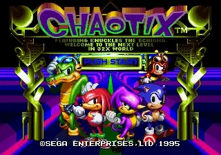 Sonic in Chaotix