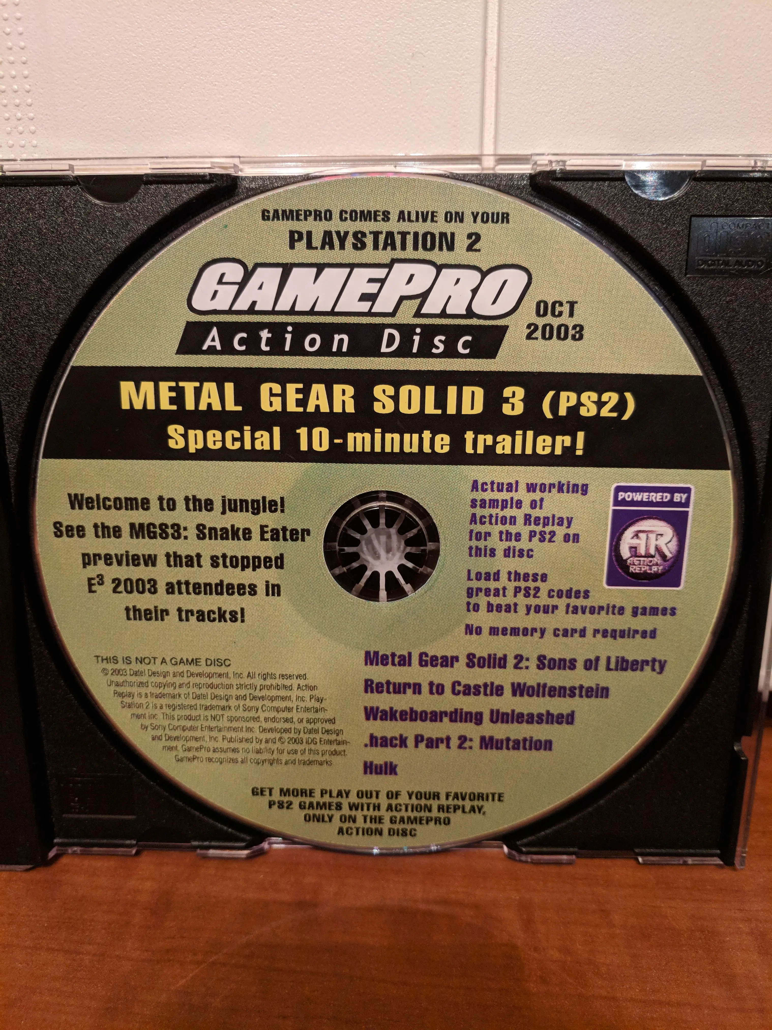 Demo: Gamepro Action Disc Oct. 2003