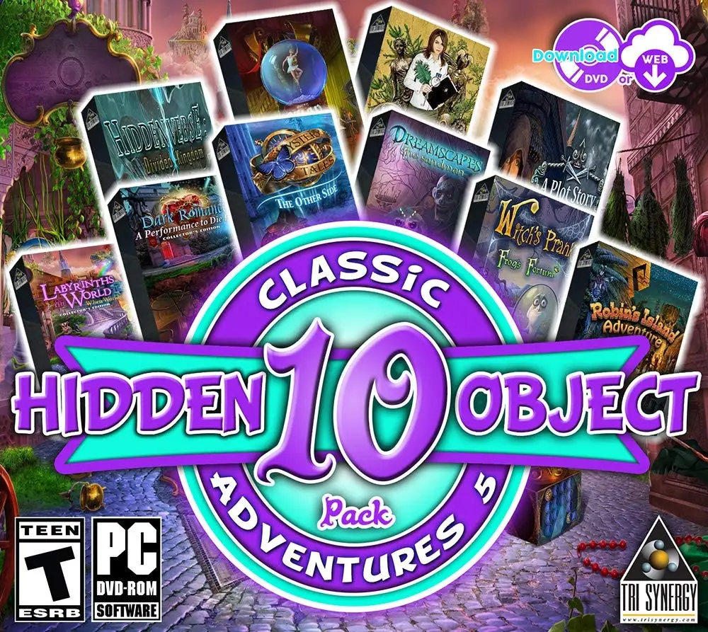 Hidden Object 10 Pack: Classic Adventures 5