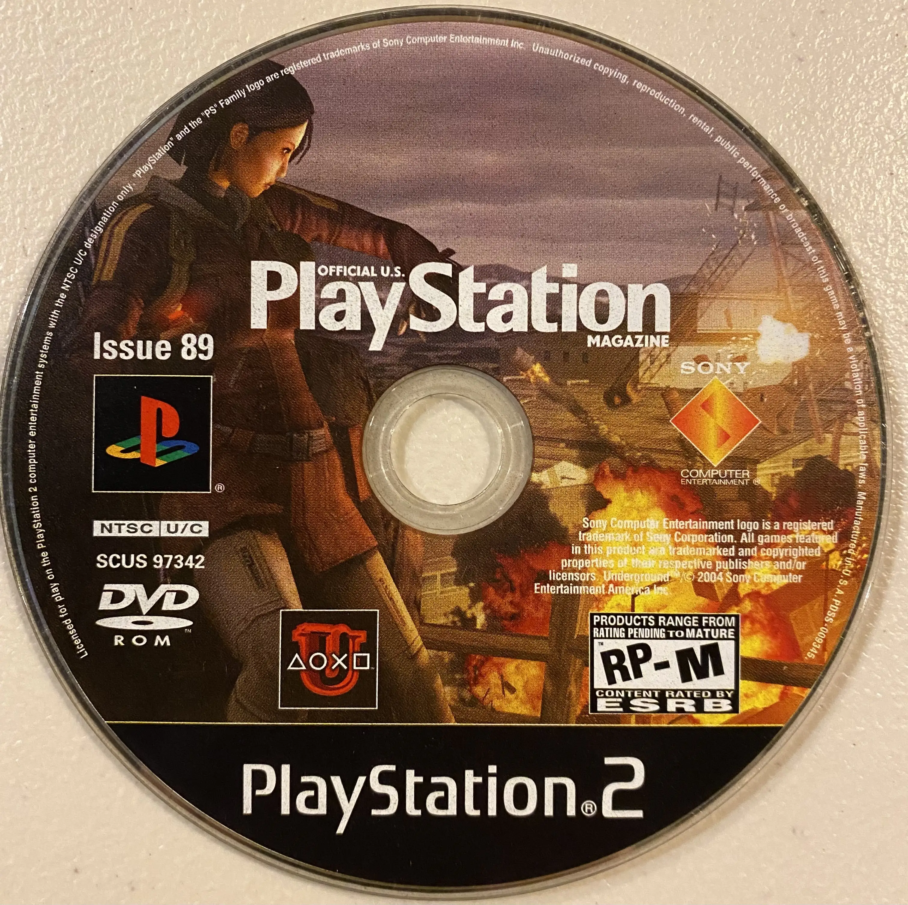 Official U.S. PlayStation Magazine Disc 89 February 2005