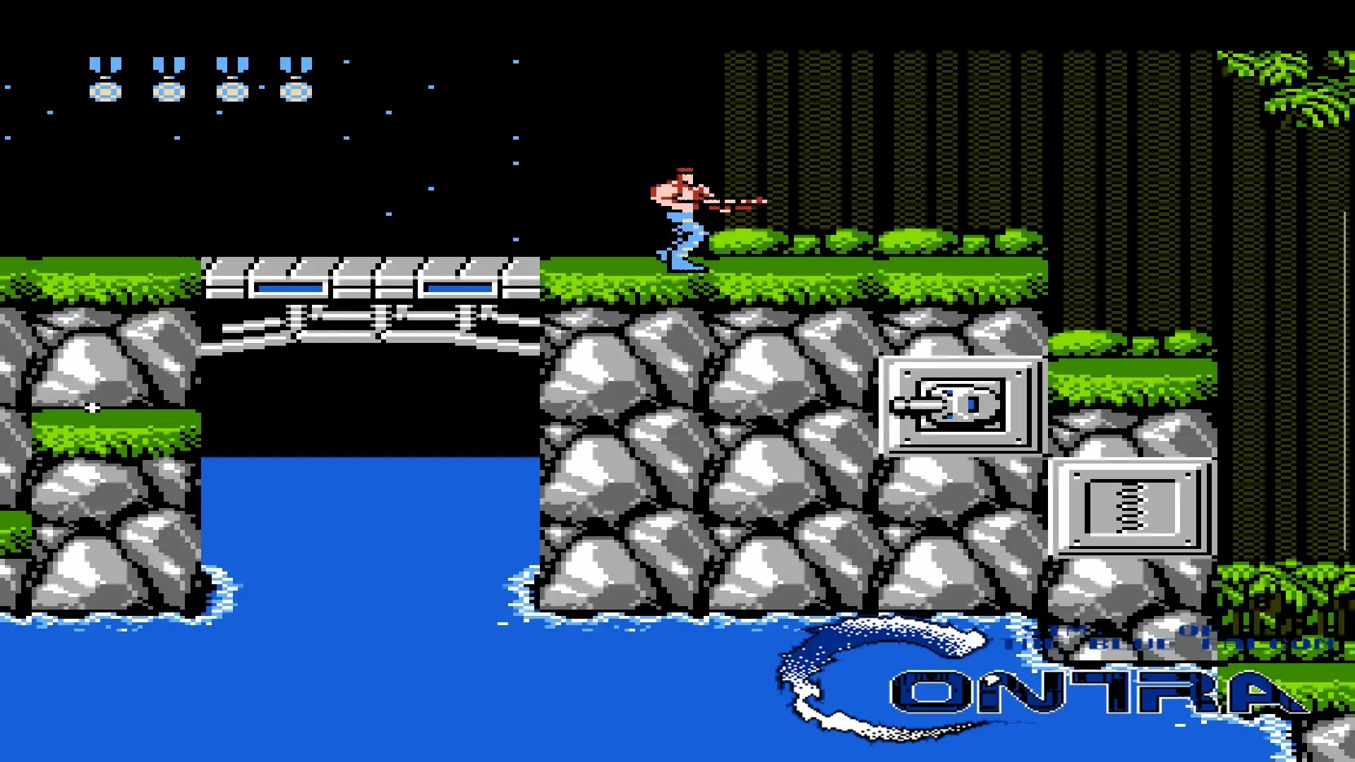 Contra – Simulation of the Blue Falcon