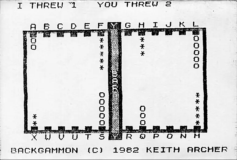Backgammon (Keith Archer)