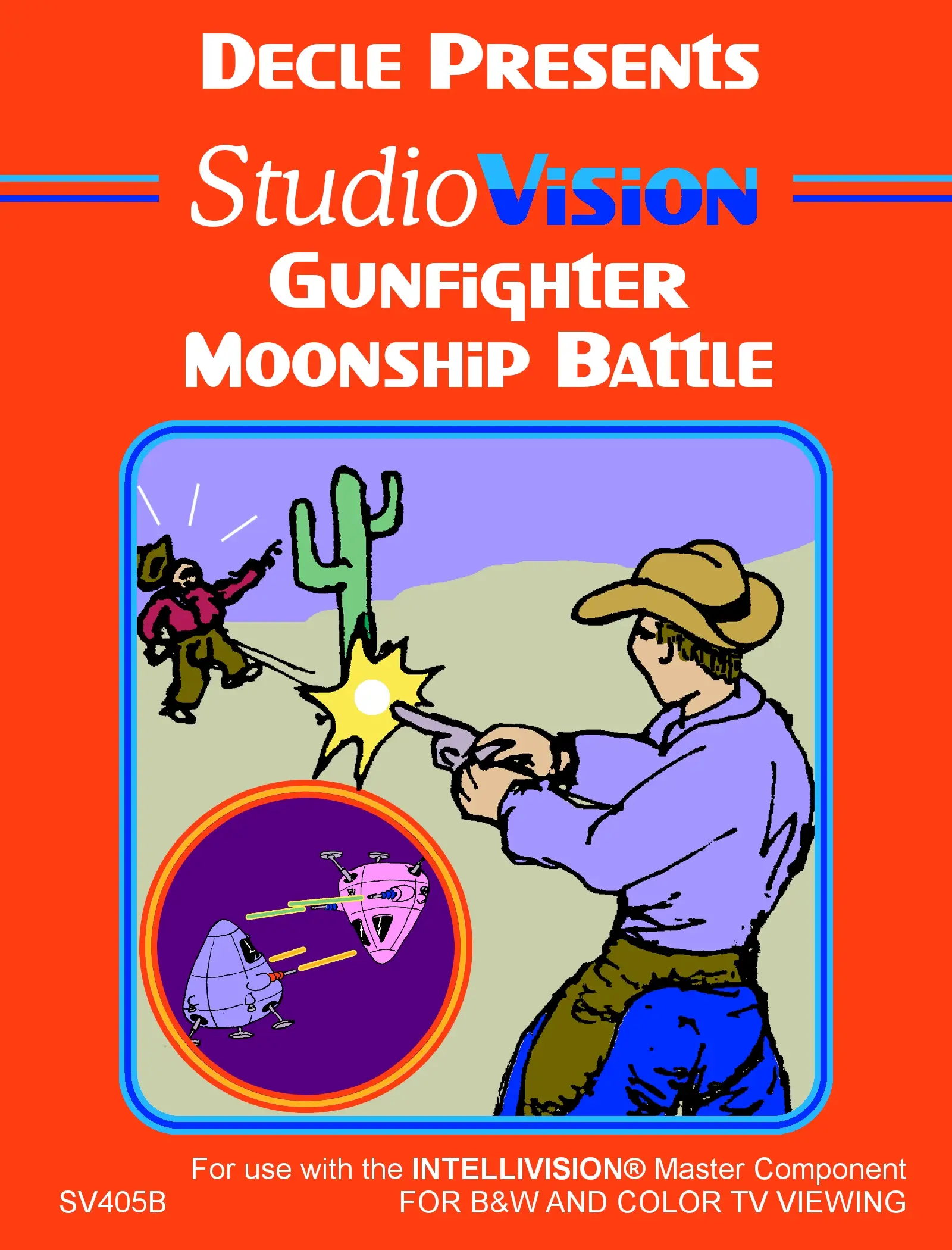 StudioVision: Gunfighter / Moonship Battle