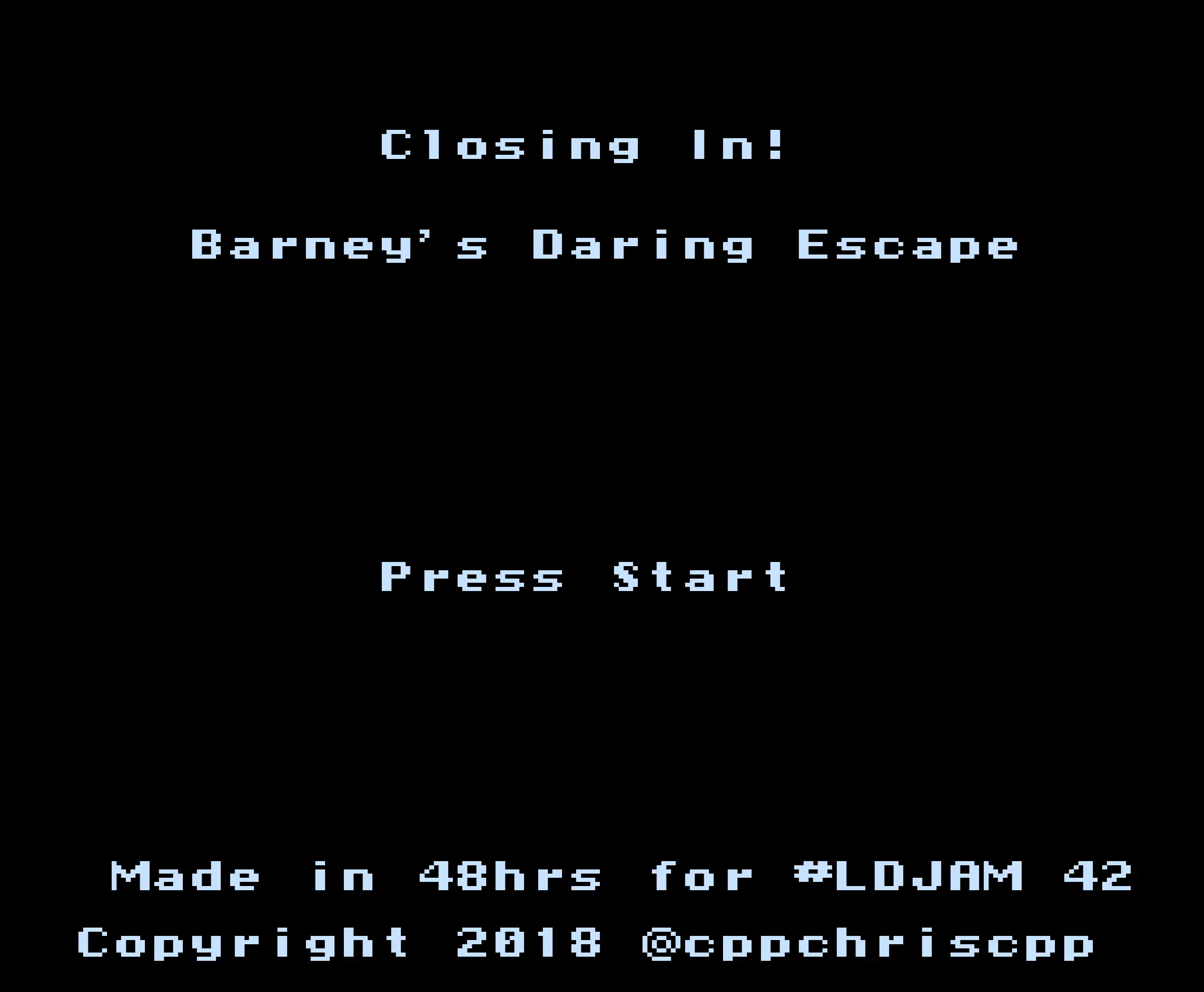 Closing In: Barney’s Daring Escape