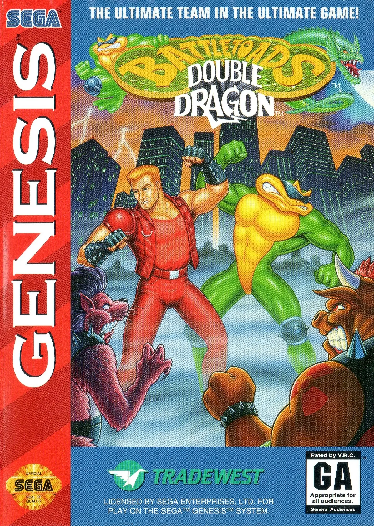 Battletoads & Double Dragon