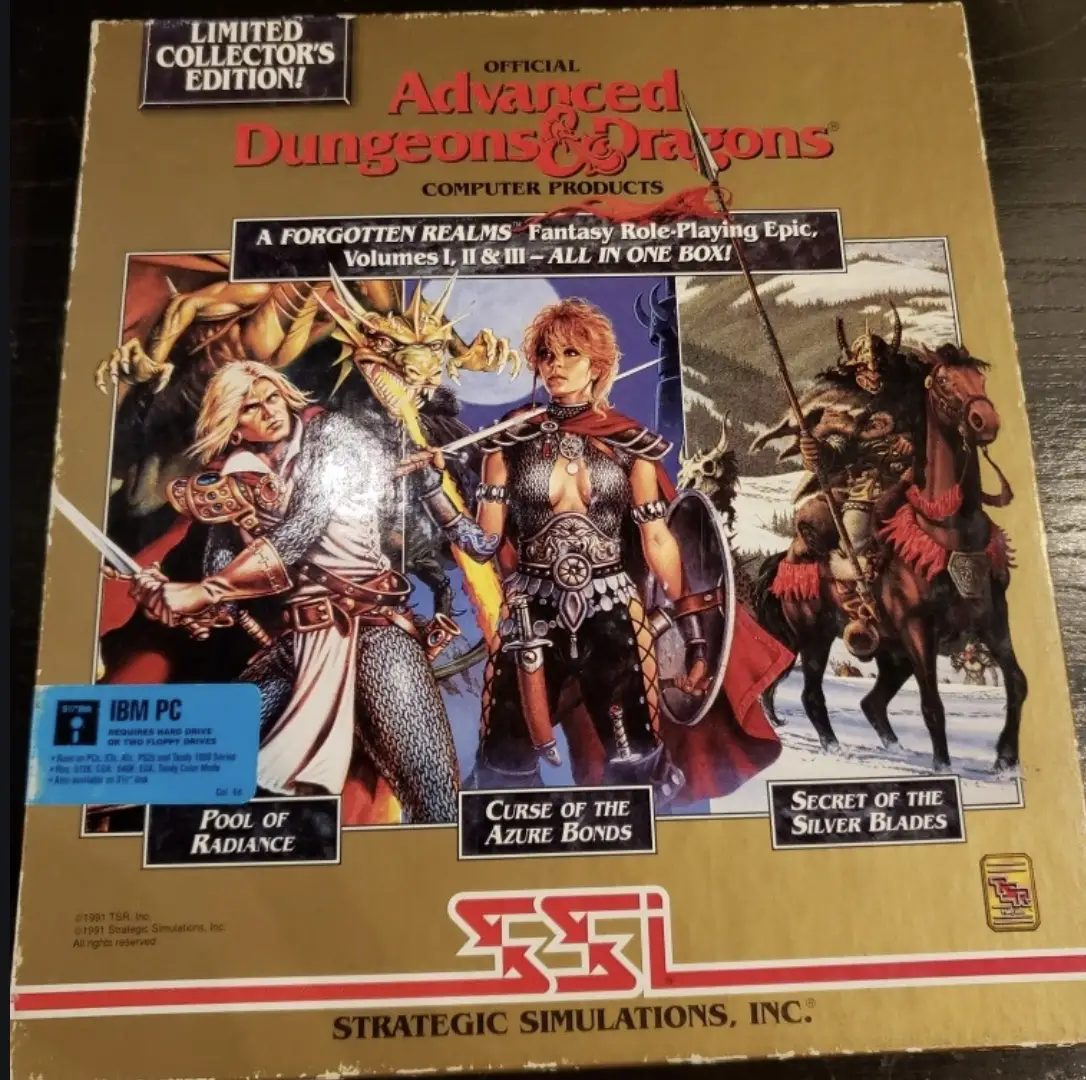Advanced Dungeons and Dragons Limited Collector (Forgotten Realms)