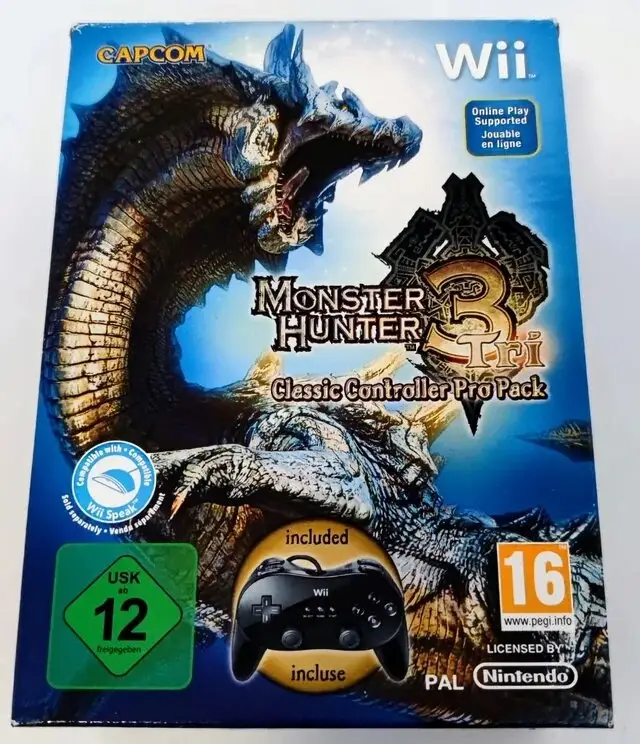 Monster Hunter 3 Tri [Classic Controller Pro Pack]