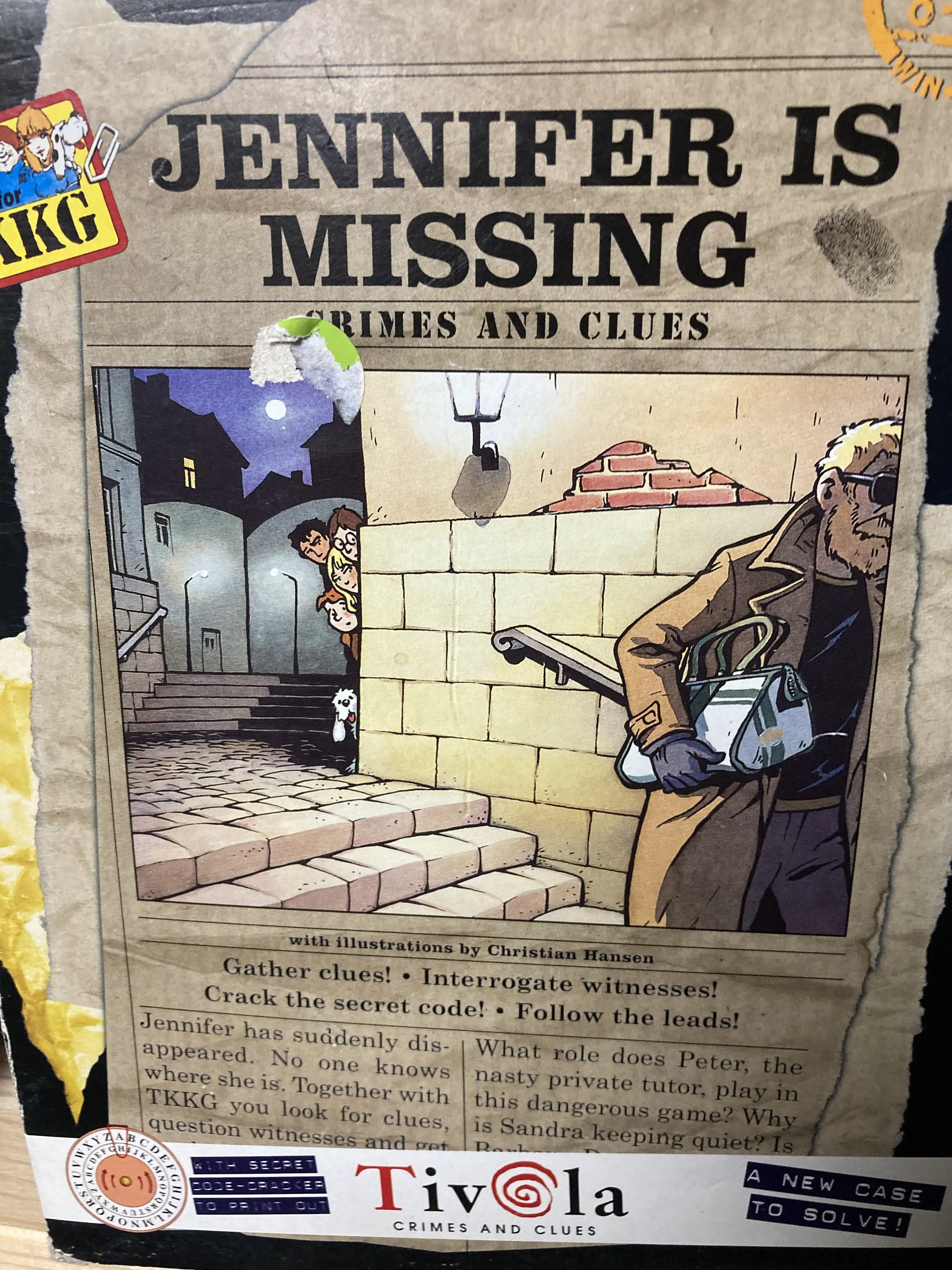 Crimes and Clues – Jennifer is Missing