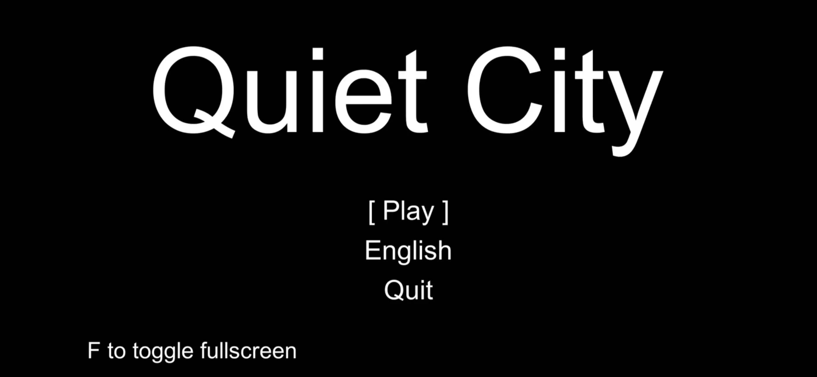 Quiet City
