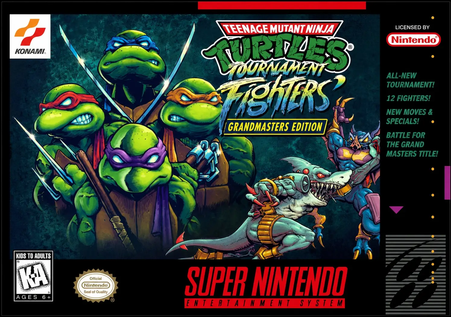 Teenage Mutant Ninja Turtles – Tournament Fighters Grandmasters Edition
