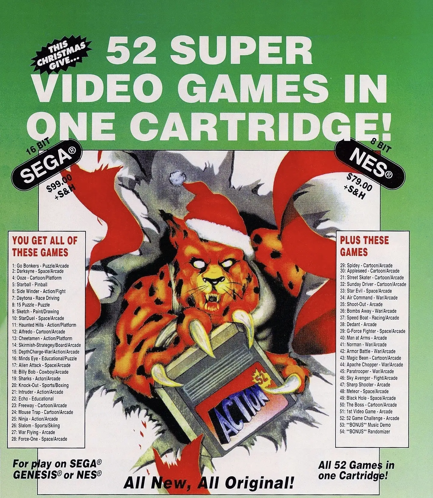 Super 52 IN 1 (Bootleg)