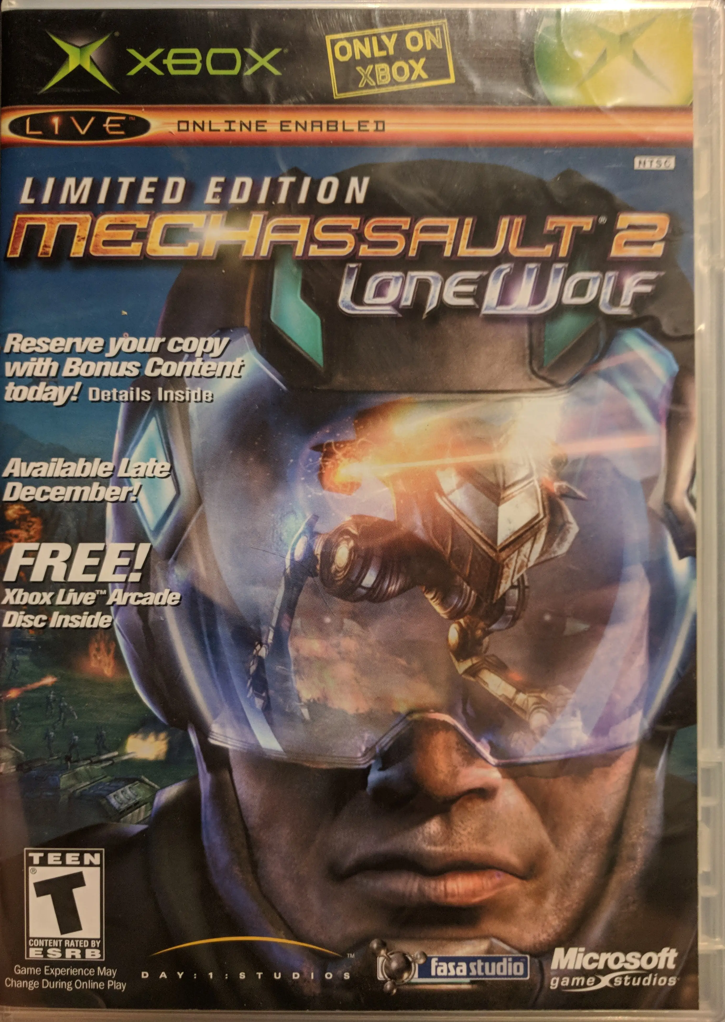 Limited Edition Mech Assault 2 Lone Wolf Presell / Xbox Live Arcade Ms. Pac-Man