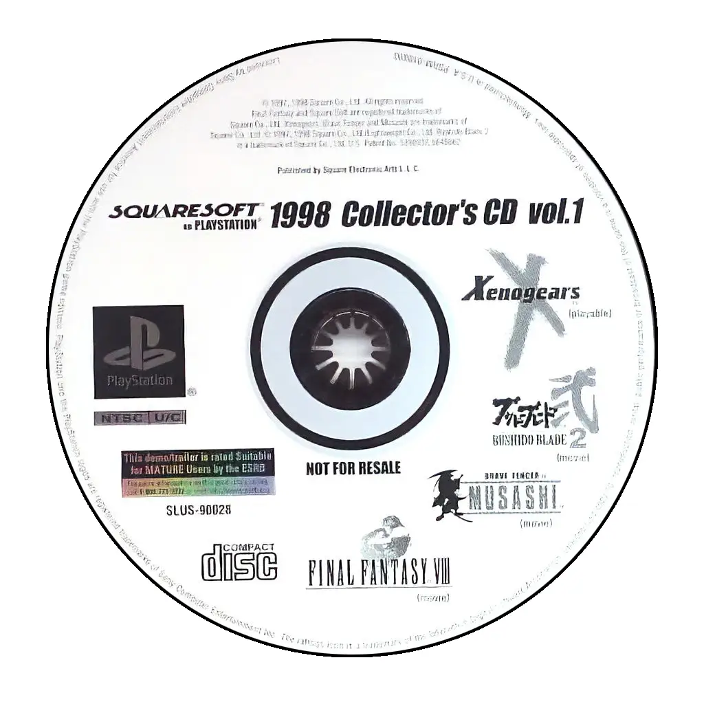 Squaresoft on Playstation 1998 Collector's CD vol. 1 (Parasite Eve)