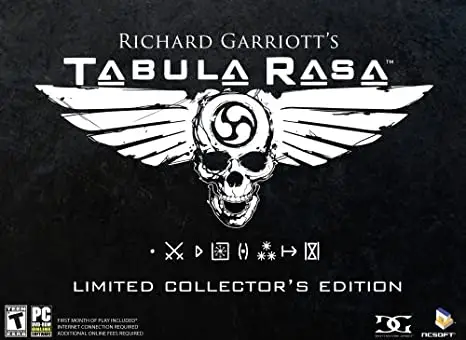 Tabula Rasa Limited Collector’s Edition