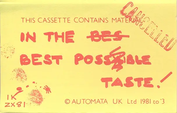 In the Best Possible Taste !