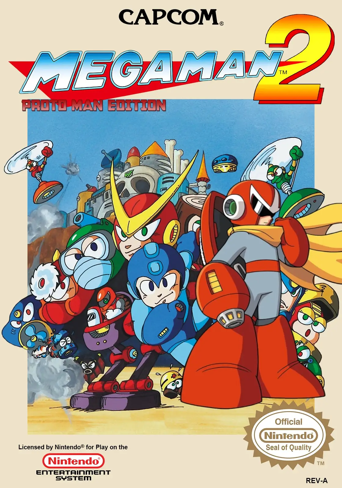 Mega Man II – Proto Man Mode