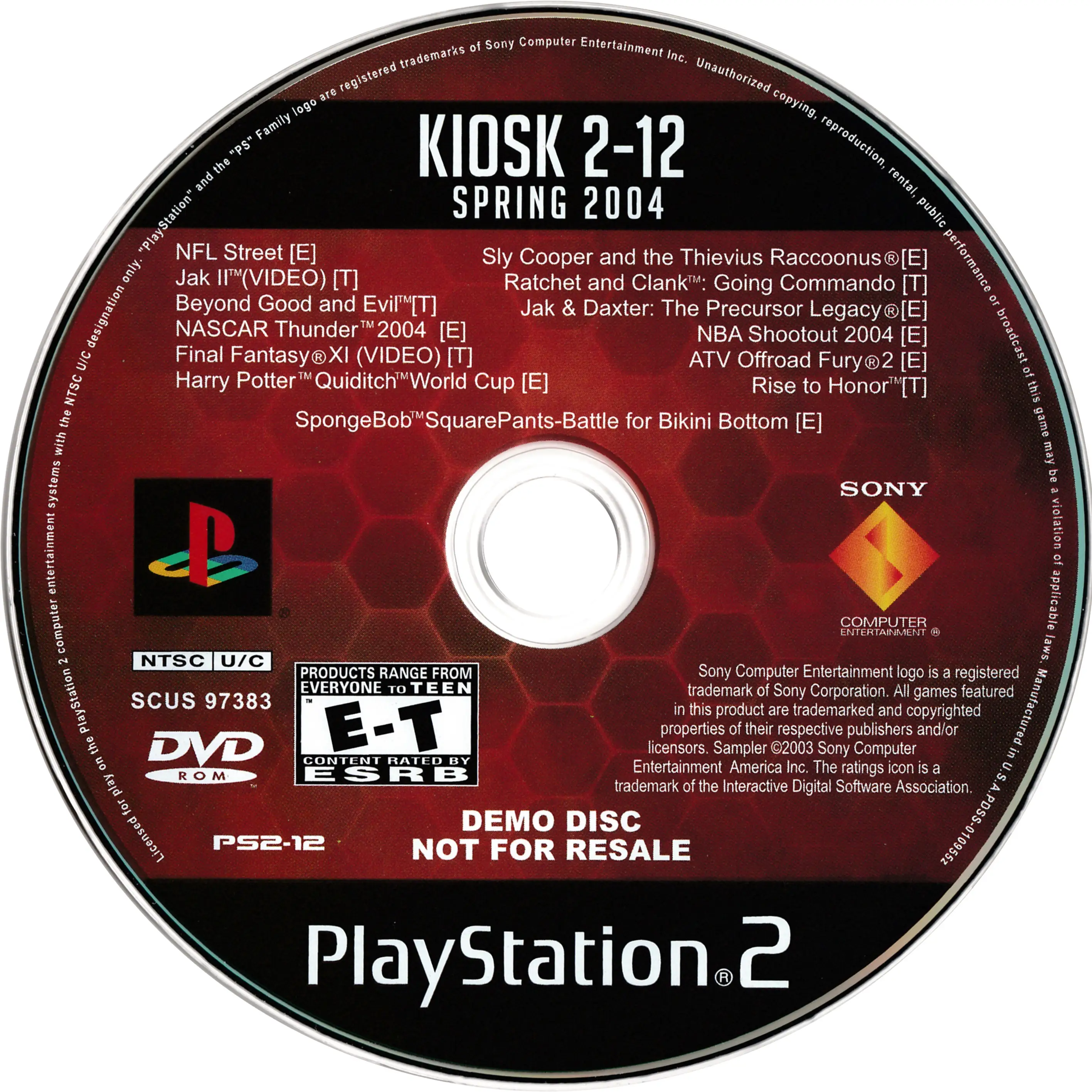 Kiosk 2-12: Spring 2004