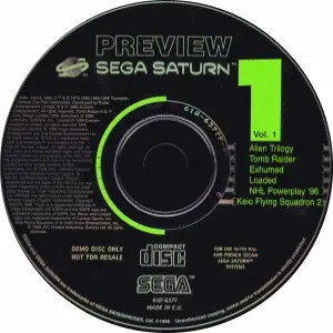 Preview Sega Saturn Vol. 1