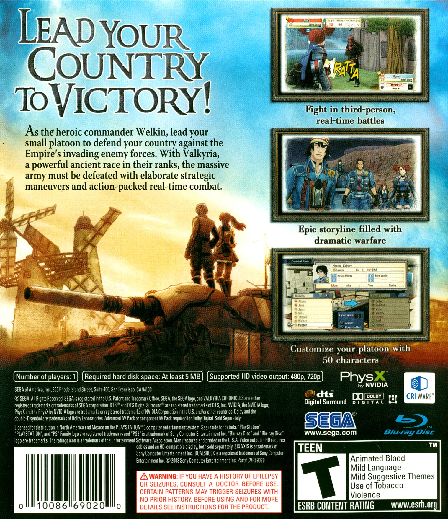 Valkyria Chronicles
