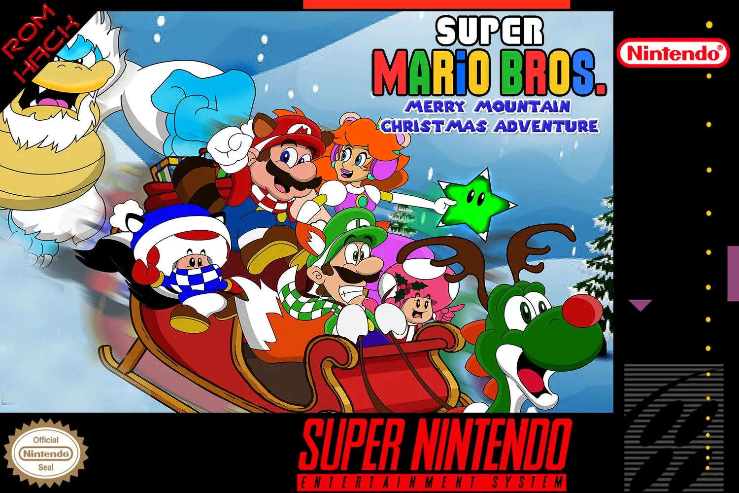 Super Mario Bros – Merry Mountain Christmas Adventure